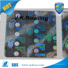 2016 high quality hot sell cheap customized number stickers hologram